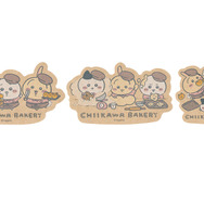 スマホに貼れるサイズのクラフト素材ステッカー