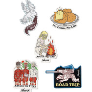 進撃の巨人 × NANGA STICKER SET