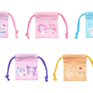 ちいかわ×サンリオキャラクターズ数量限定購入特典の「ミニ巾着」（C）nagano / chiikawa committee（C）025 SANRIO CO.,LTD.