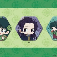 TVアニメ『薬屋のひとりごと』「ちぽっけシリーズ 六角形缶バッジ」（C）日向夏・イマジカインフォス／「薬屋のひとりごと」製作委員会