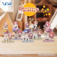 ひこくじ「五等分の花嫁＊～どっちの私が好き？～」G賞：クリアスタンド、I賞：デフォルメクリアキーホルダー（C）春場ねぎ・講談社／「五等分の花嫁＊」製作委員会