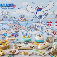 スイーツビュッフェ『シナモロールのマリンスイーツクルーズ』