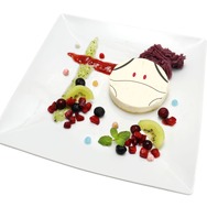 ハロのポンポンデザートプレート