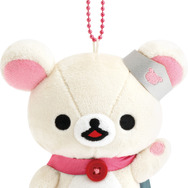 「ゲーミングリラックマ ぶらさげぬいぐるみ いちご勇者」（C）2025 SAN-X CO., LTD. ALL RIGHTS RESERVED.