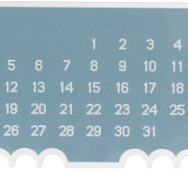 「ゲーミングリラックマ アクリル万年カレンダー」セット内容（C）2025 SAN-X CO., LTD. ALL RIGHTS RESERVED.