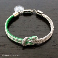 「Yes！プリキュア5GoGo！ 京くみひもブレスレット＆バネ口ポーチ キュアミント」（C）東映アニメーション