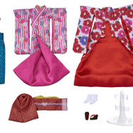 タカラトミーモール限定着物をまとった大人のリカちゃん「プレミアムリカ Kimono 和椿」（C）ＴＯＭＹ