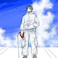 『ひゃくえむ。』原作者・魚豊による描き下ろしイラスト（C）魚豊・講談社／「ひゃくえむ。」製作委員会