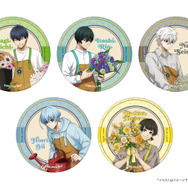 TVアニメ『ブルーロック』「缶バッジ（お花屋さんシリーズ）」（C）金城宗幸・ノ村優介・講談社／「ブルーロック」製作委員会