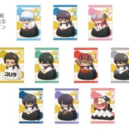 「銀魂 キャラポップストア」購入特典：イラストシート（3年Z組銀八先生デザイン）（C）Bandai Namco Experience Inc.（C）空知英秋・大崎知仁／集英社・「3年Z組銀八先生」製作委員会