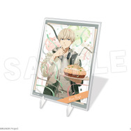 TV アニメ『WIND BREAKER』お誕生日イラストの「パネルスタンドmini　梶蓮」（C）にいさとる・講談社／WIND BREAKER Project