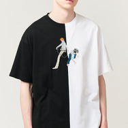 『DEATH NOTE』×グラニフ「月＆L｜ドッキングビッグシルエットTシャツ」（C）大場つぐみ・小畑健／集英社