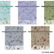 『劇場版 忍たま乱太郎 ドクタケ忍者隊最強の軍師』シースルー巾着 各1,540円（税込）（C）尼子騒兵衛／劇場版忍たま乱太郎製作委員会