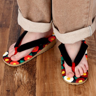 信貴コラボ ニャンコ先生 雪駄サンダル