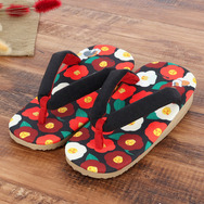 信貴コラボ ニャンコ先生 雪駄サンダル