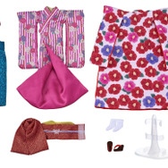 タカラトミーモール限定着物をまとった大人のリカちゃん「プレミアムリカ Kimono 和椿」（C）ＴＯＭＹ