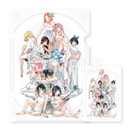 「彼女、お借りします」×「紫雲寺家の子供たち」クリアファイル＆イラストカードver. Venus