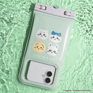 「ちいかわ/DIVAID フローティング防水ケース」集合/フェイス