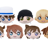 名探偵コナンランドの「UFOキャッチャー」景品のオリジナルフェイスクッション（C）青山剛昌／小学館（C）ＴＯＭＹ