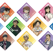 名探偵コナンランドの「缶バッジガチャ」オリジナル缶バッジ（C）青山剛昌／小学館（C）ＴＯＭＹ