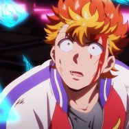 夏アニメ『陰陽廻天 Re:バース』第1話「死んでも負けを認めんな！ヤンキー、電祇平安京に立つ！」先行場面カット（C）作乃藤湖／「陰陽廻天 Re:バース」製作委員会