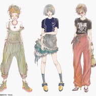 UT「矢沢あいコレクション」矢沢あい描き下ろしコーディネートイラスト