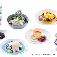 「サンリオキャラクターとおふろタイム」RAKU CAFE限定メニュー（C）2025 SANRIO CO., LTD.　APPROVAL NO.L660241
