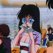 ビッグマック「明日も 笑おう あの頃も今も」篇『超時空要塞マクロス 愛・おぼえていますか』シーン（C）1984 BIGWEST