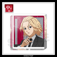 まるくじ「TVアニメ『東京リベンジャーズ』【Monotone Collection】」中吉：アクリルブロック 佐野万次郎（C）和久井健・講談社／アニメ「東京リベンジャーズ」製作委員会