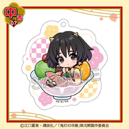 まるくじ「TVアニメ『鬼灯の冷徹』ちゃぽんっ！」中吉：アクリルキーホルダー ピーチ・マキ（C）江口夏実・講談社／「鬼灯の冷徹」第弐期製作委員会
