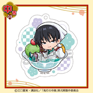 まるくじ「TVアニメ『鬼灯の冷徹』ちゃぽんっ！」中吉：アクリルキーホルダー 白澤（C）江口夏実・講談社／「鬼灯の冷徹」第弐期製作委員会