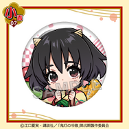 まるくじ「TVアニメ『鬼灯の冷徹』ちゃぽんっ！」小吉：缶バッジ ピーチ・マキ（C）江口夏実・講談社／「鬼灯の冷徹」第弐期製作委員会