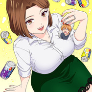 『人妻の唇は缶チューハイの味がして』ビジュアル（C）チンジャオ娘 ・ 野上たま・講談社／ウェイブ