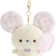 「ぶらさげぬいぐるみ チューポップキャンディ（ローリー）」（C）2025 SAN-X CO., LTD. ALL RIGHTS RESERVED.