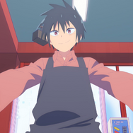 『ゲーセン少女と異文化交流』第1話「Boy Meets the Game Centre Girl」先行場面カット（C）安原宏和／KADOKAWA／ゲーセン少女と異文化交流会