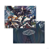 オーロラクリアファイル