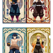 「炭治郎たちと柱集結編」10種のクリアファイル