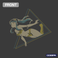 TVアニメ『うる星やつら』「Flyingラム Tシャツ」（C）高橋留美子・小学館／アニメ「うる星やつら」製作委員会