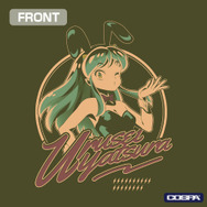 TVアニメ『うる星やつら』「バニーガール ラム Tシャツ」カラー：MOSS（C）高橋留美子・小学館／アニメ「うる星やつら」製作委員会