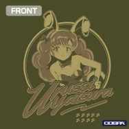 TVアニメ『うる星やつら』「バニーガール ラン Tシャツ」カラー：MOSS（C）高橋留美子・小学館／アニメ「うる星やつら」製作委員会