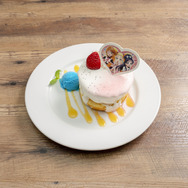 「GiGOコラボカフェ　ふたりはプリキュア Max Heart」ふわふわプリキュアパンケーキ（C）東映アニメーション（C）GENDA GiGO Entertainment Inc. All rights reserved.