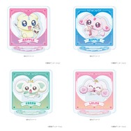 「GiGOコラボカフェ　ふたりはプリキュア Max Heart」アクリルスタンドプレート（C）東映アニメーション（C）GENDA GiGO Entertainment Inc. All rights reserved.