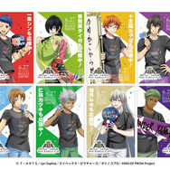 特典「み～んなきらめけ!ポスター風ラメイラストカード(全8種)」