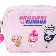 「Netflixオリジナルアニメ My Melody ＆ Kuromiデザインシリーズ」ポーチ（C）Netflix. Used with permission.（C）2025 SANRIO CO.,LTD.