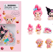 「Netflixオリジナルアニメ My Melody ＆ Kuromiデザインシリーズ」シールセット（C）Netflix. Used with permission.（C）2025 SANRIO CO.,LTD.