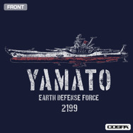 宇宙戦艦ヤマトTシャツ_NAVY