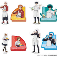 TVアニメ『呪術廻戦』調理実習中の虎杖悠仁ら4人の「ダイカットステッカーセット」（C）芥見下々／集英社・呪術廻戦製作委員会