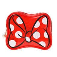 ディズニーストア「ミニー ポーチ リボン MINNIE’S DOT RIBBON」（C）Disney