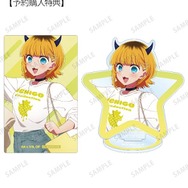 TVアニメ『【推しの子】』 描き下ろし ショッピングver. 予約購入特典「トレーディングアクリルスタンド」「トレーディングカードステッカー」予約購入特典各種（C）赤坂アカ×横槍メンゴ／集英社・【推しの子】製作委員会