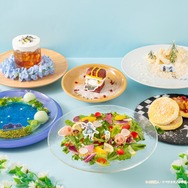 「葬送のフリーレンカフェ ～Flower Garden～」豊富なメニュー（C）山田鐘人・アベツカサ/小学館/「葬送のフリーレン」製作委員会